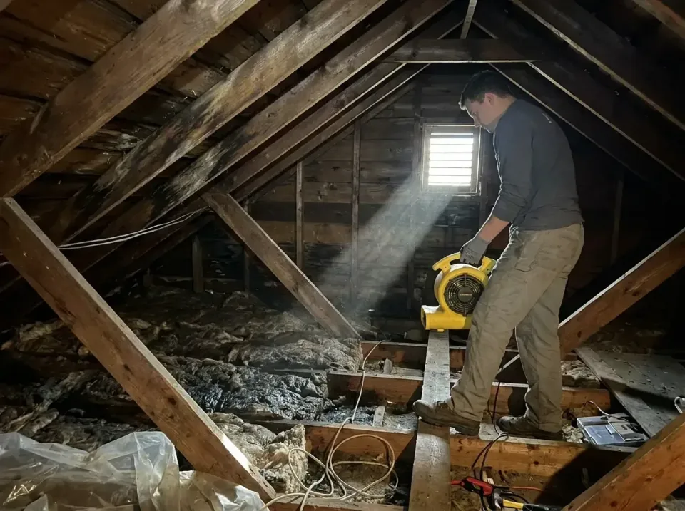 attic-water-damage-drying-proc-007 — frequently asked questions, Emergency Water Extraction & 24/7 Flood Response in Detroit…